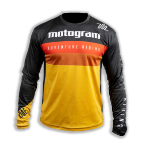 Dry-fit Rojo Naranja Amarillo Ride Motogram®