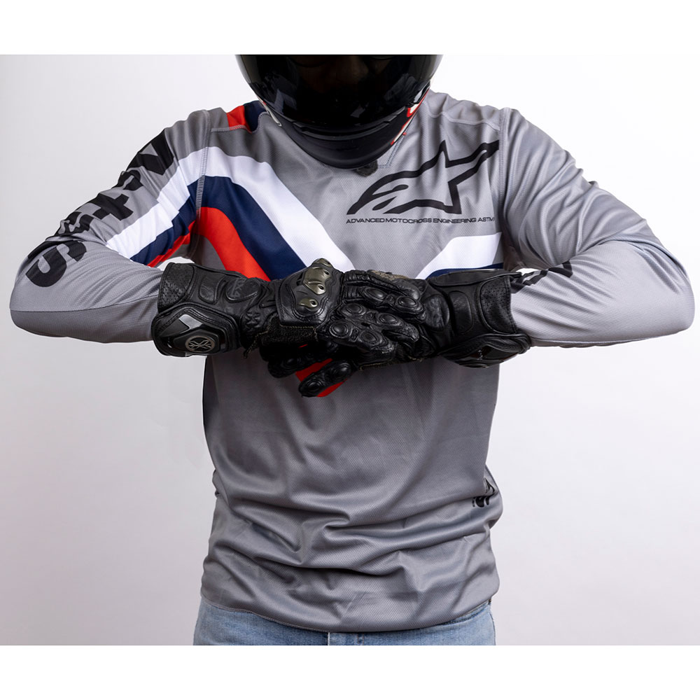 Alpinestars Racer Braap - Maglia - Yellow Fluo/Black